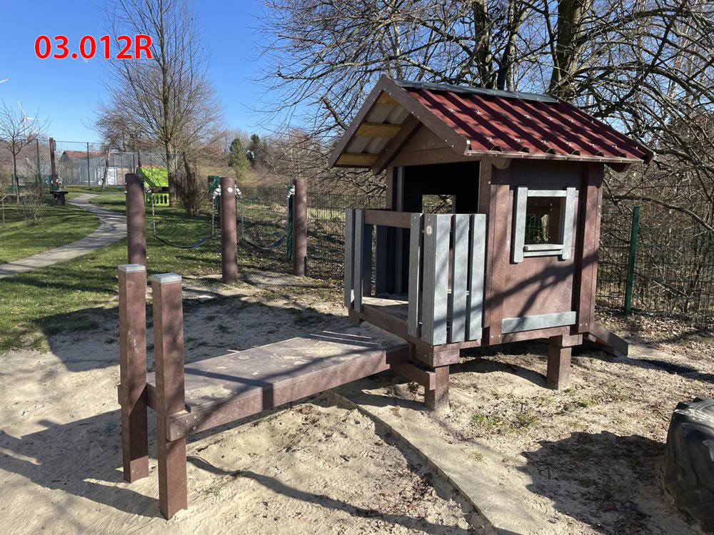 Fischerhütte mit Bootssteg